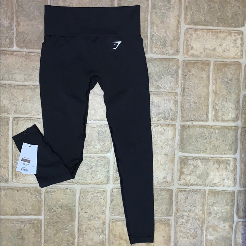 Gymshark Black Vital Seamless Leggings
